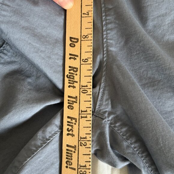 Duluth Pants Womens 6 Short Chino Trouser Pull On Wide Leg Baggy Work Stretch - Picture 12 of 14